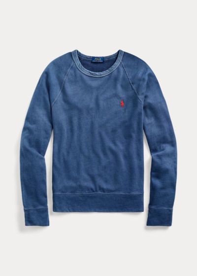 Sudaderas Polo Ralph Lauren Hombre Azul Marino - Cotton Spa Terry - RDPBZ0357